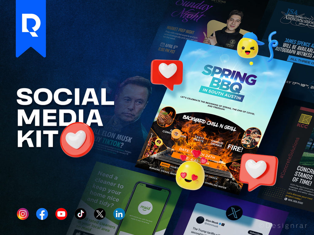 Professional Social Media Branding Kit