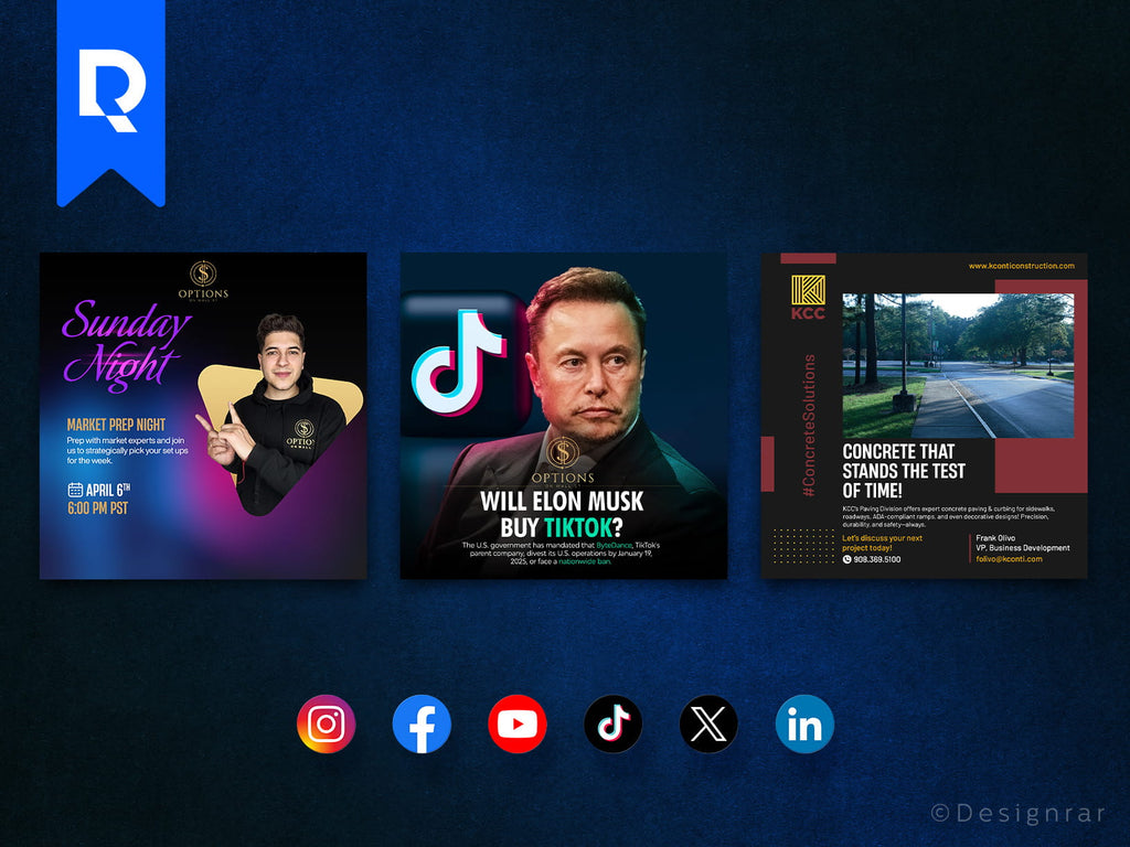 Professional Social Media Branding Kit